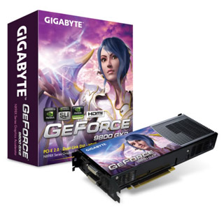 Gigabyte  9800GX2 - 1GB